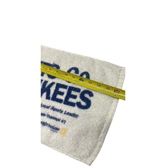 VTG. New York Yankees Golf Towel Advertisement Giveaway Let’s Go Yankees - Picture 4 of 5